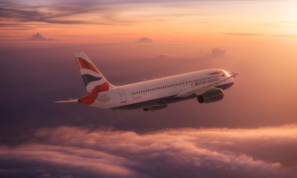 British Airways aircraft CGI by Neutral Digital – Golden hour