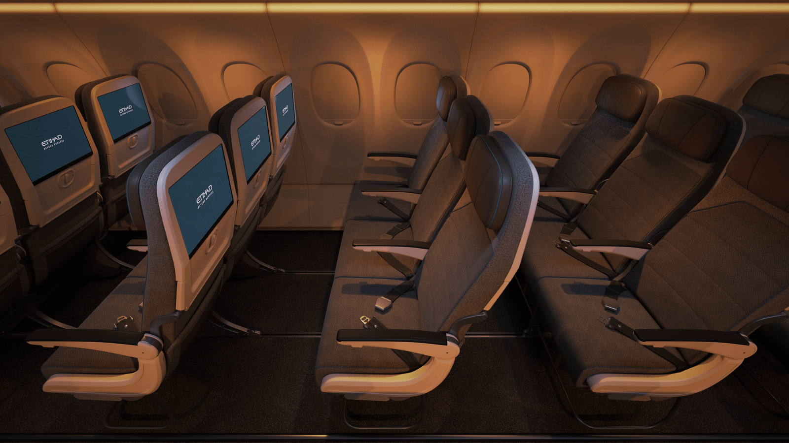 Etihad A321LR – Luxury Refined by Neutral Digital