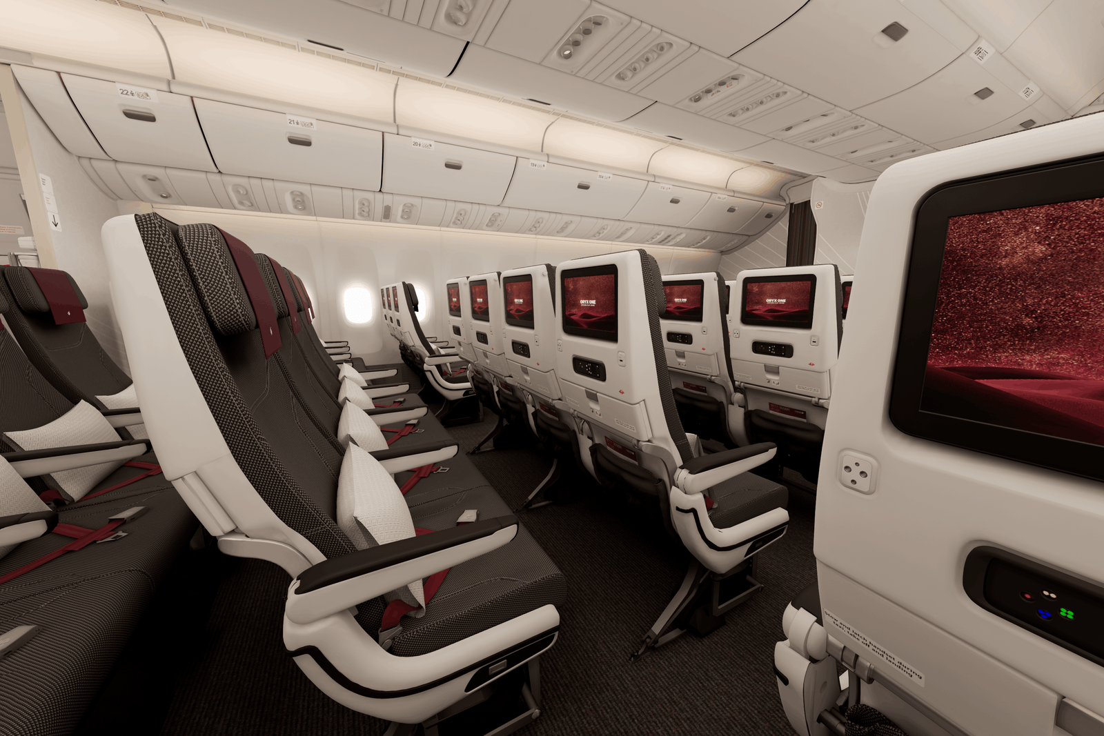 Qatar Airways Interactive Seat Viewer by Neutral Digital B777