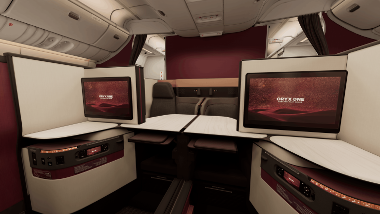 Qatar Airways: interactive Seat Viewer