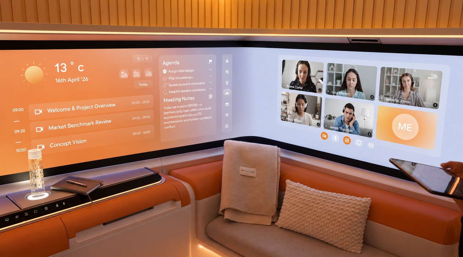 Concept Experience for Next-Generation Air Travel