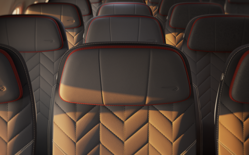 Airline CGI: British Airways Euro Traveller Economy Cabin