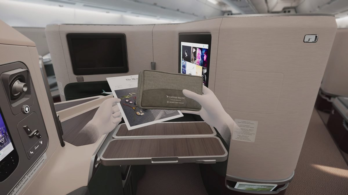 Cathay Pacific A350 VR by Neutral Digital