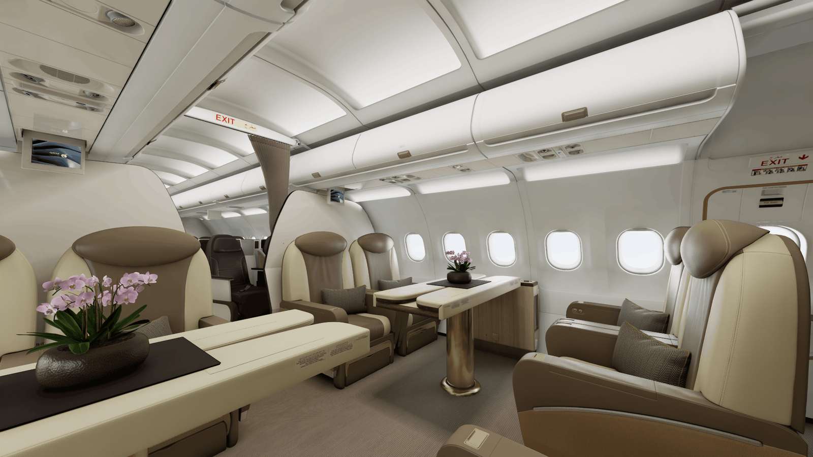 Qatar Executive immersive fleet experience by Neutral Digital – step inside the Gulfstream G700, Gulfstream G650ER and Airbus A319CJ