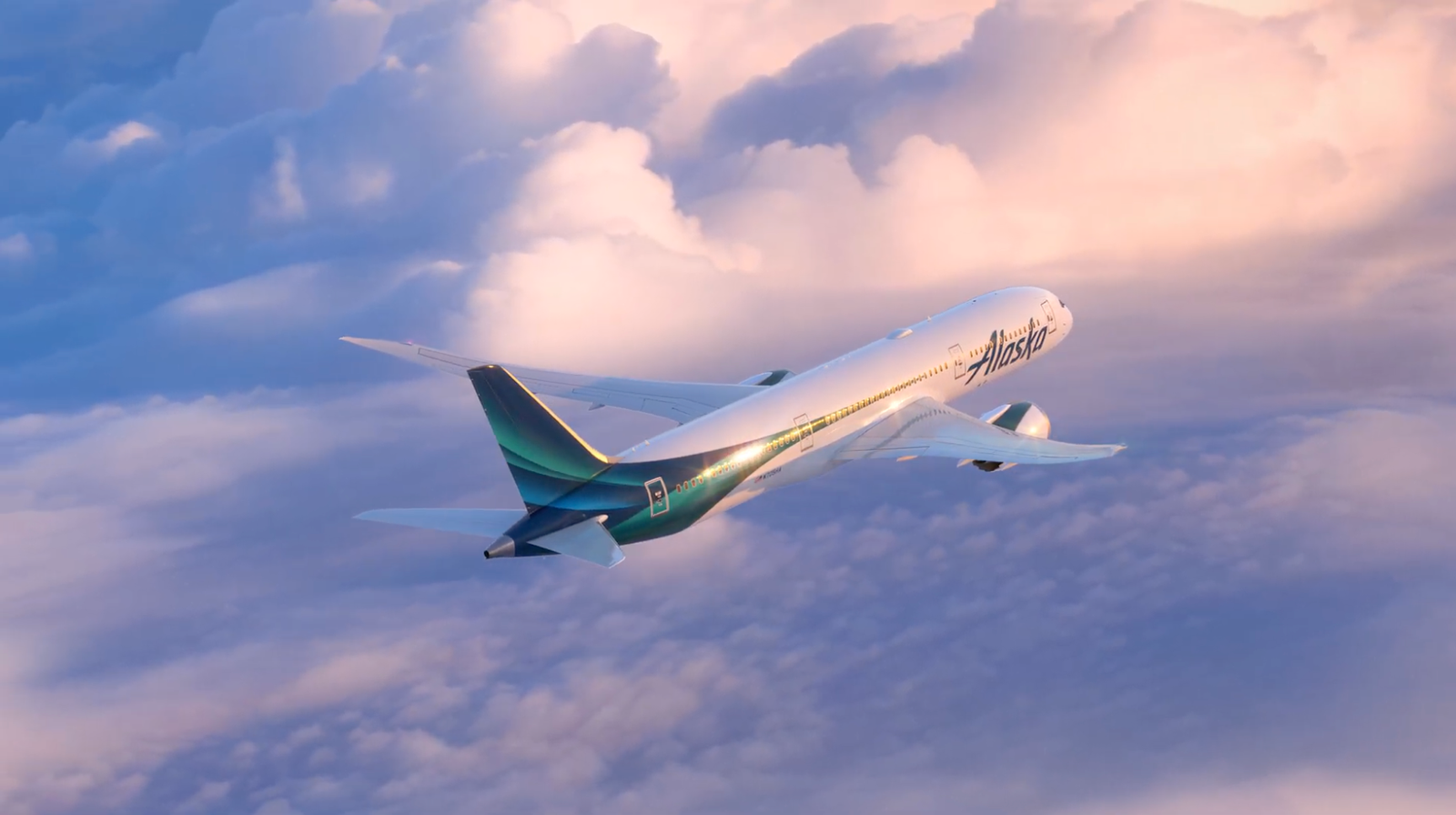 Alaska Airlines – Aurora-inspired 787-9 livery