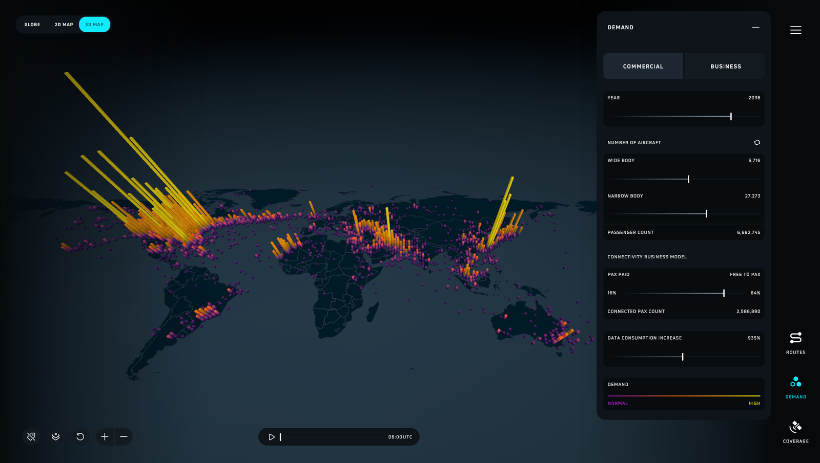 Viasat Capacity Unleashed – Demand 3D